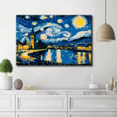 Painting by Numbers for Adults Rhone Under Stars